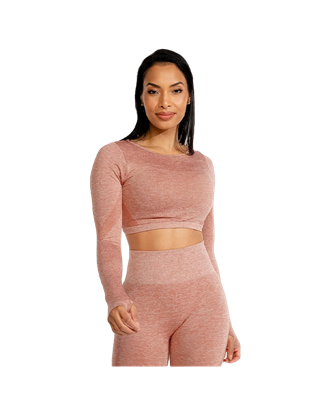 Picture of Evolve Seamless Marl Crop Top