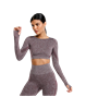 Picture of Evolve Seamless Marl Crop Top