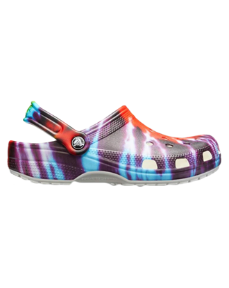 Picture of Classic Tie Dye Graphic Clog