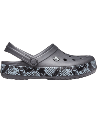 Picture of Crocband Snake Print Clog