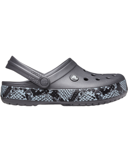 Picture of Crocband Snake Print Clog