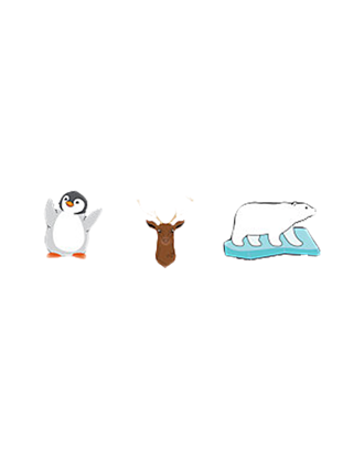 Picture of Winter Animals 3 Pack