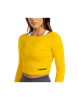 Picture of Warrior CROP  Tee Yellow 