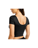 Picture of Warrior CROP  Tee Short Sleeves Black 