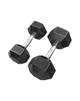 Picture of Eleiko XF Dumbbell - 12, 14, 16, 18, 20 kg Pair