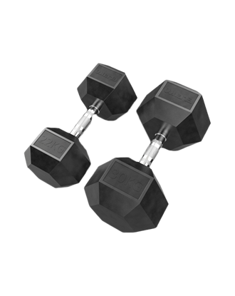 Picture of Eleiko XF Dumbbell - 22, 24, 26, 28, 30 kg Pair