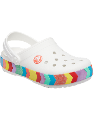 Picture of Kid's Crocband™ Chevron Beaded Clog