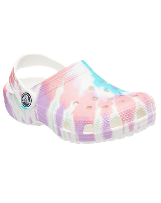 Picture of Kid's Classic Tie Dye Graphic Clog