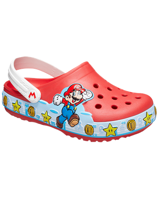 Picture of Kid's Crocs Fun Lab Super Mario Lights Clog