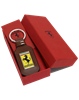 Picture of Ferrari Leather Trademark GT Keyring (Brown)