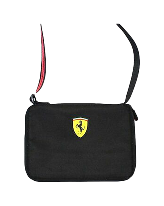 Picture of Ferrari Techno Icon Zippered Pouch Black Color