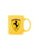 Picture of Ferrari Ceramic Mug With 3D Ferrari Shield Yellow Color