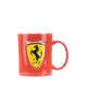 Picture of Ferrari Ceramic Mug With 3D Ferrari Shield Red Color