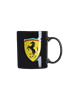 Picture of Ferrari Ceramic Mug With 3D Ferrari Shield Black Color