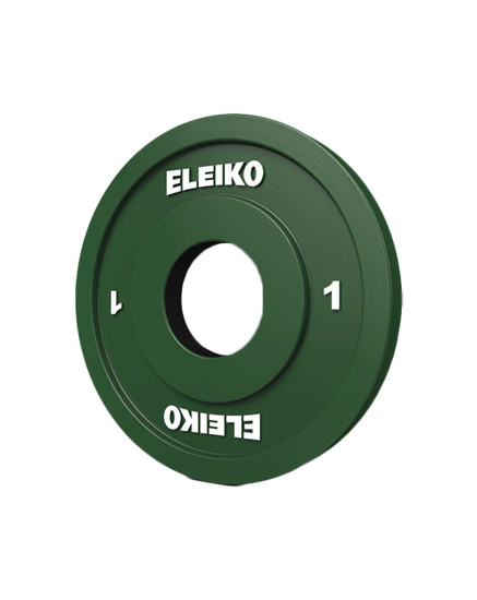 Picture of Eleiko Training Disc - 1 kg RC, Barbells for Boobs