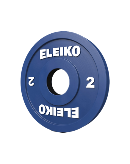 Picture of Eleiko Training Disc - 2 kg RC, Barbells for Boobs