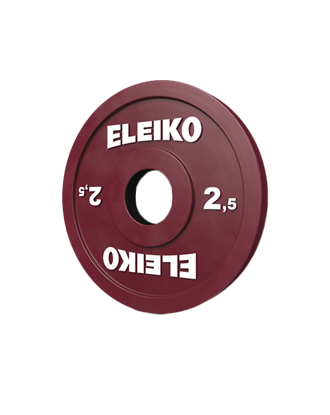 Picture of Eleiko Training Disc - 2.5 kg RC, Barbells for Boobs