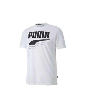 Picture of REBEL Bold Tee Puma White-Puma