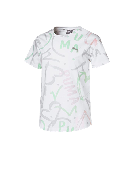 Picture of Alpha AOP Tee G Puma White-AOP