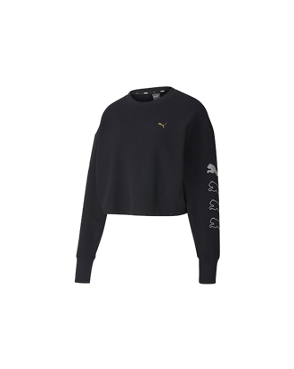 Picture of Rebel Crew Sweat TR Puma Black