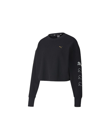 Picture of Rebel Crew Sweat TR Puma Black