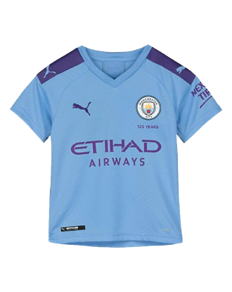 Picture of MCFC HOME Shirt Replica SS Jr