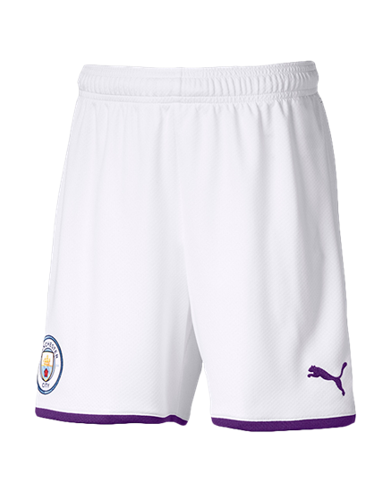 Picture of MCFC Shorts Replica Jr Puma Wh