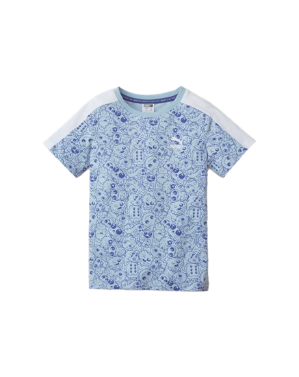 Picture of Monster AOP Tee Bright Cobalt