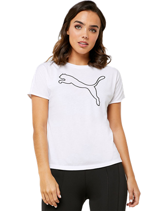 Picture of PUMA Cat Tee Puma White-CAT Q3