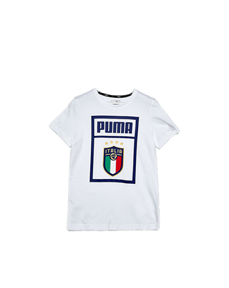 Picture of FIGC PUMA DNA Tee Jr Puma Whit