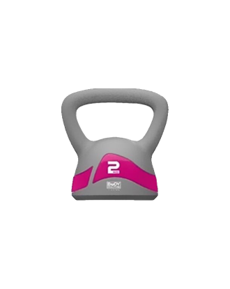 Picture of SOFT IRON KETTLEBELL GRY/PNK 2KG