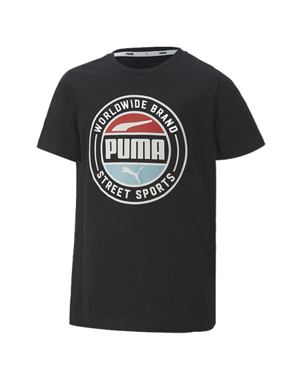 Picture of Alpha Summer Tee B Puma Black