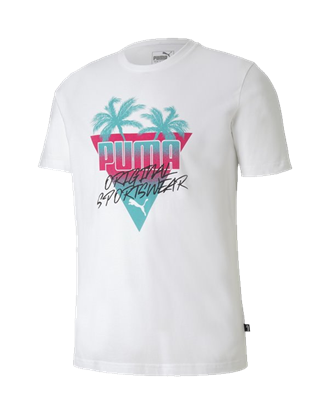 Picture of Summer Palms Graphic Tee Puma