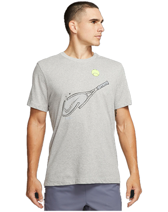 Picture of M NKCT TEE DFCT RACQUET GFX