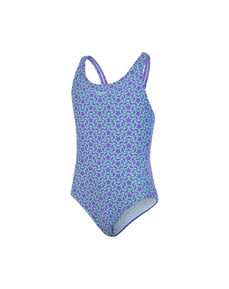 Picture of Speedo Girls' Boomstar Allover Muscleback Swimsuit