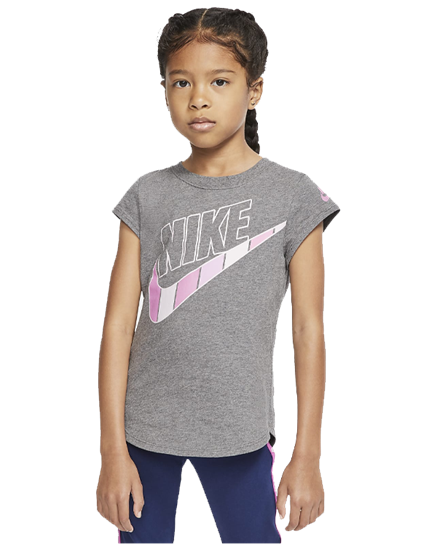 Picture of NIKE GIRLS RETRO STRIPE TEE