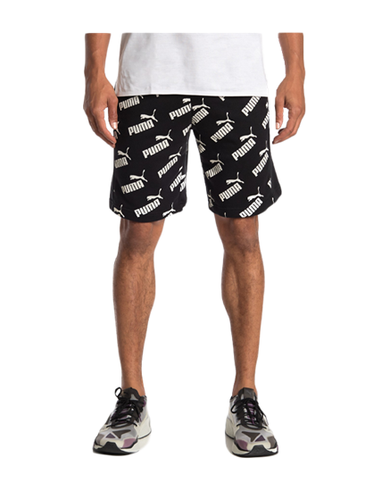 Picture of AMPLIFIED AOP Shorts 9" TR Puma Black