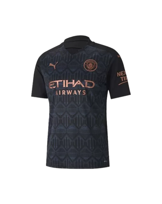 Picture of MCFC AWAY Shirt Replica SS with Sponsor