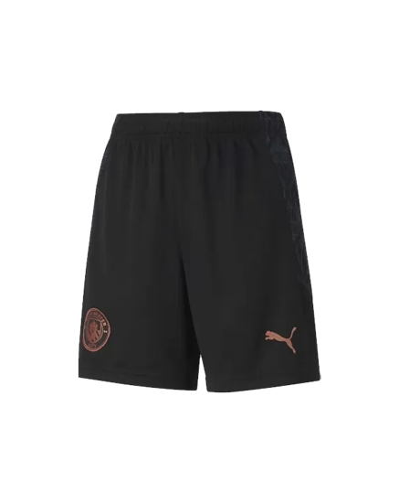 Picture of MCFC Shorts Replica KIDS Puma Black-Dark