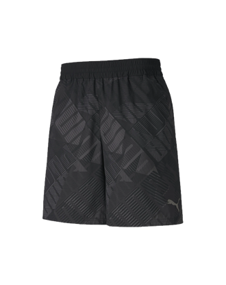 Picture of Train AOP Woven 8" Short Puma Black-AOP