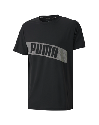 Picture of Train Graphic Short Sleeve Tee Puma Blac