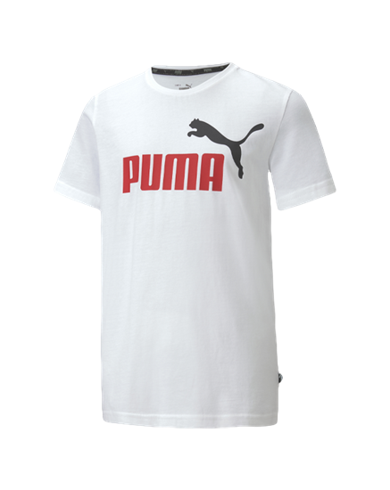 Picture of ESS 2 Col Logo Tee B Puma White