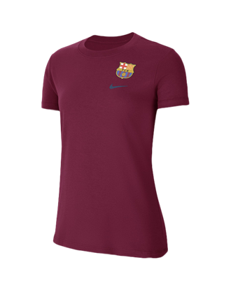 Picture of Nike Women's FC Barcelona 20/21 Evergreen Crest 2 T-shirt