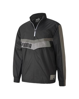 Picture of Puma Train Men's Woven Half Zip Jacket