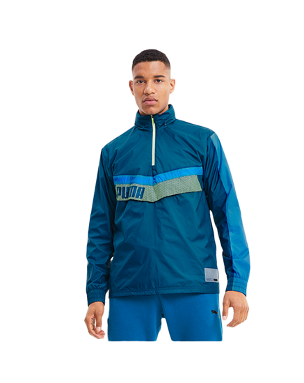 Picture of Puma Train Men's Woven Half Zip Jacket