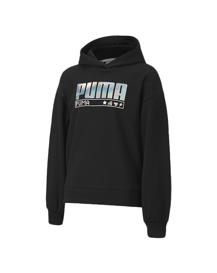 Picture of PUMA Girl's Alpha Hoodie Fleece