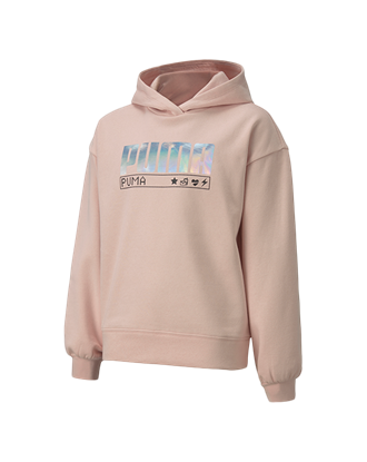 Picture of PUMA Girl's Alpha Hoodie Fleece