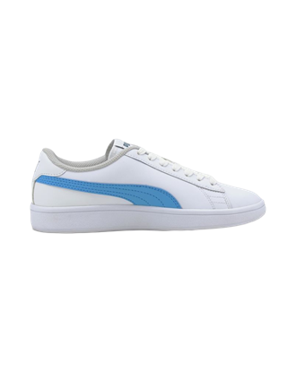 Picture of Puma Smash v2 L Jr Puma White-Dresden Bl