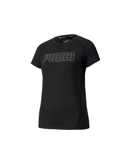 Picture of Run Logo SS Tee Puma Black