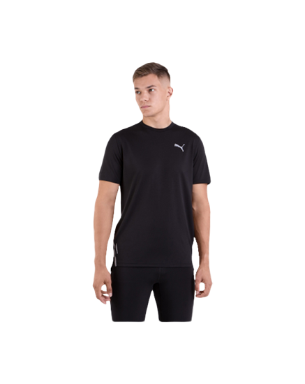 Picture of Run Laser Cat SS Tee Puma Blac